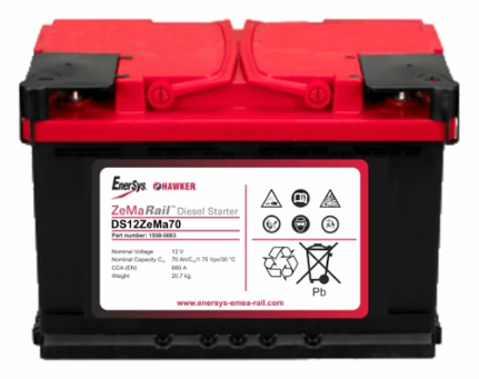 Hawker® ZeMa™ Rail DS Batteries