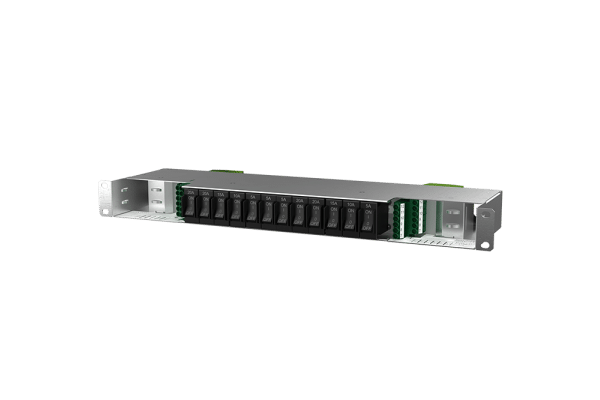 Delta Eltek 1U 19 inch MCB Distribution Panel – KPS Egypt